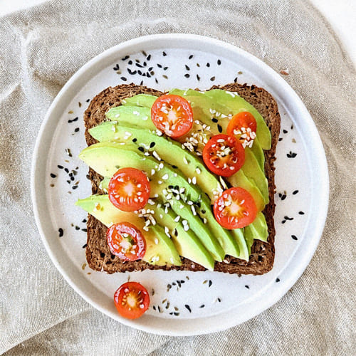 Plato con crema de zanahoria