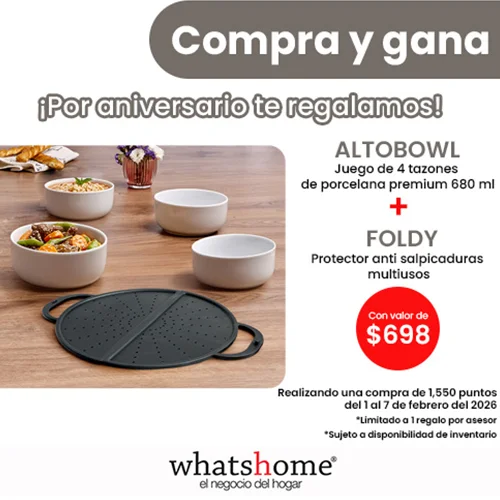 Compra y gana whatshome