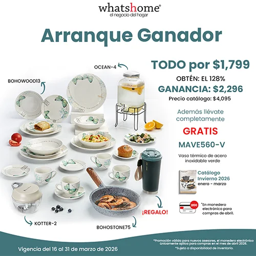 Arranque ganador whatshome