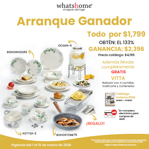 Arranque ganador whatshome