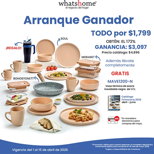 Arranque ganador whatshome