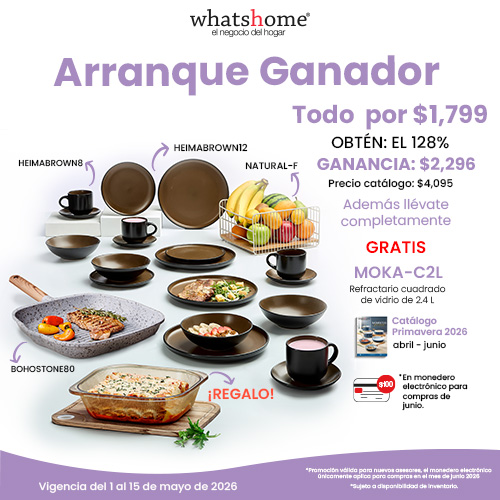 Arranque ganador whatshome