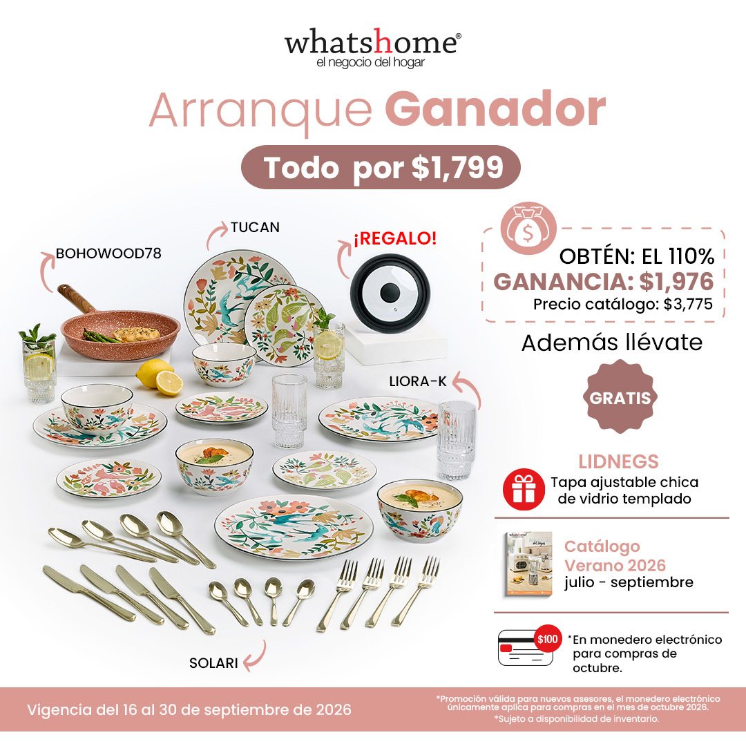 Arranque ganador whatshome